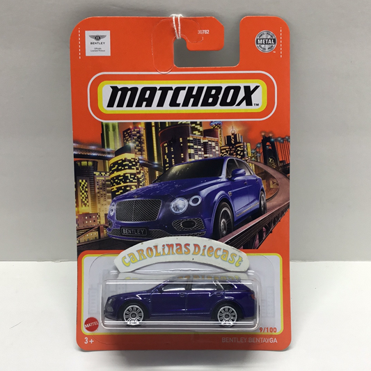 2021 matchbox T case #9 Bentley Bentayga 78H