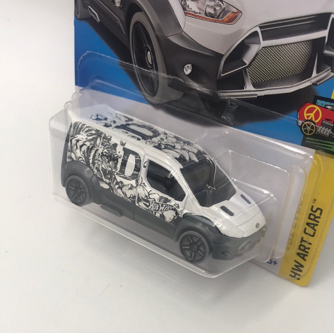 Hot wheels ford transit connect sales treasure hunt