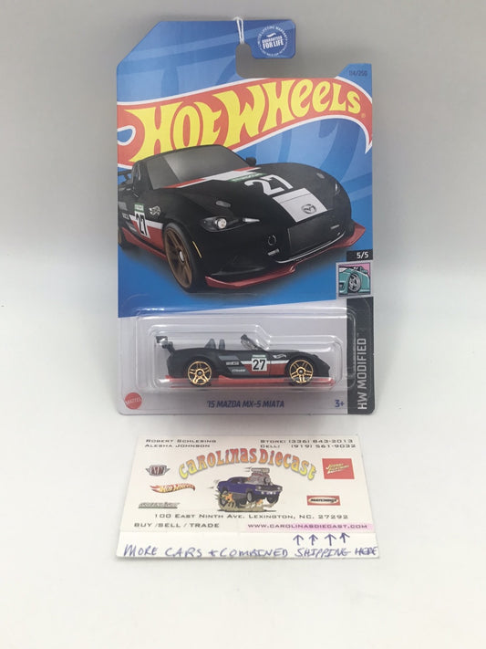 2023 hot wheels E case #114 15 Mazda MX-5 Miata 84F