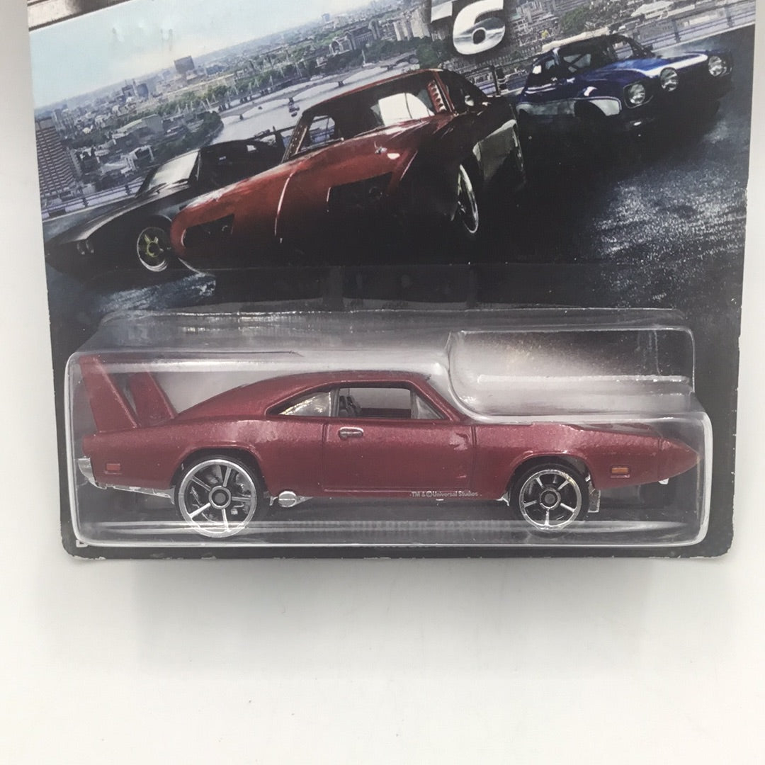 2015 Hot Wheels Fast & Furious 69 Dodge Charger Daytona 1/8 #1 Walmart exclusive GG2