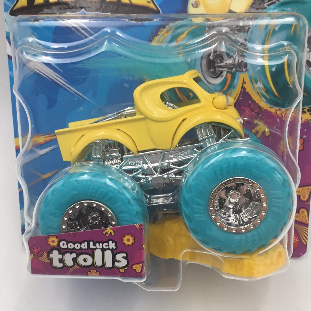 2023 Hot wheels monster Trucks Good Luck Trolls 129E