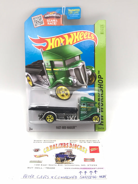 2015 Hot Wheels #224 Fast Bed Hauler  Q5