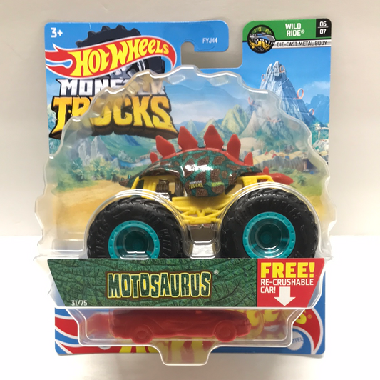 2021 Hot wheels monster Trucks Motosaurus 31/75 130G