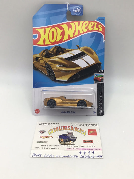 2023 hot wheels D case #82 Mclaren Elva 103E