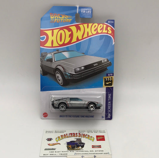 2022 hot wheels H case #167 Back to the Future Time Machine CC2