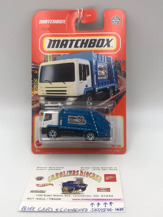 2022 matchbox #74 Garage King 55i