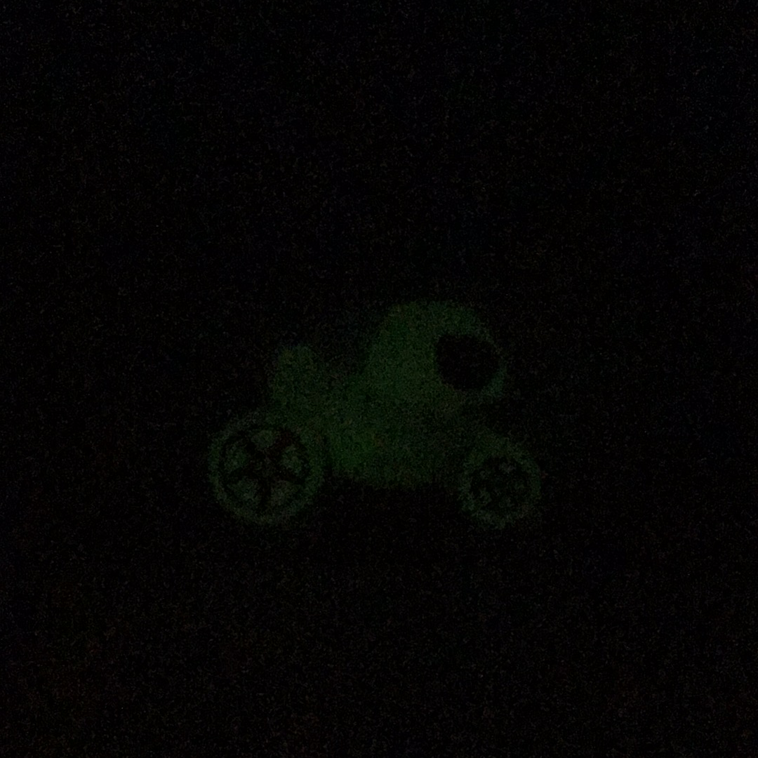 2021 hot wheels F case #111 Duck n Roll glow in the dark CC5