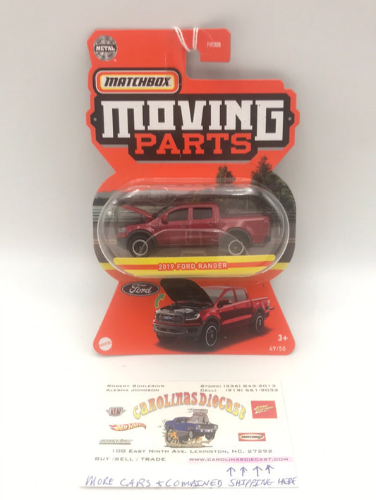 Matchbox Moving Parts  2019 Ford Ranger 165C