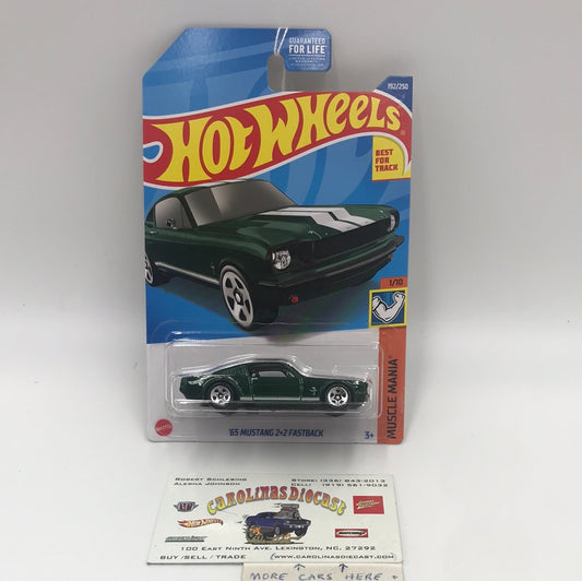 2022 hot wheels K case #192 65 Mustang 2+2 Fastback VV2