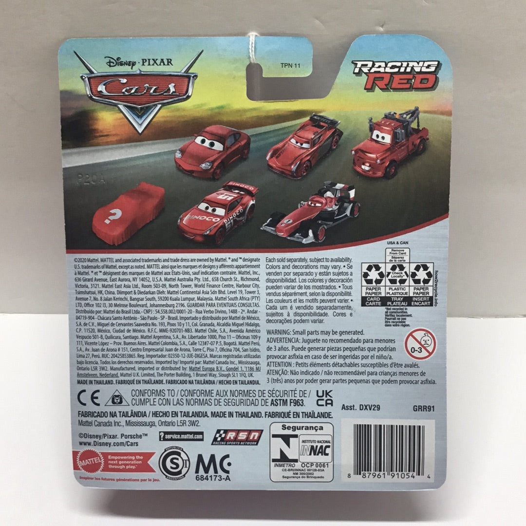 2021 Disney Pixar Cars Metal series Racing Red Racing Red Dinoco Cruz Ramirez Chase 139A