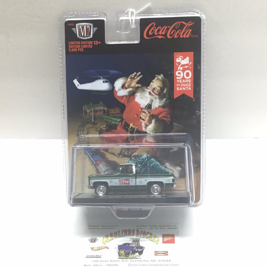 M2 Machines Coca Cola Christmas 1973 Chevrolet Cheyenne Super 10 SK04