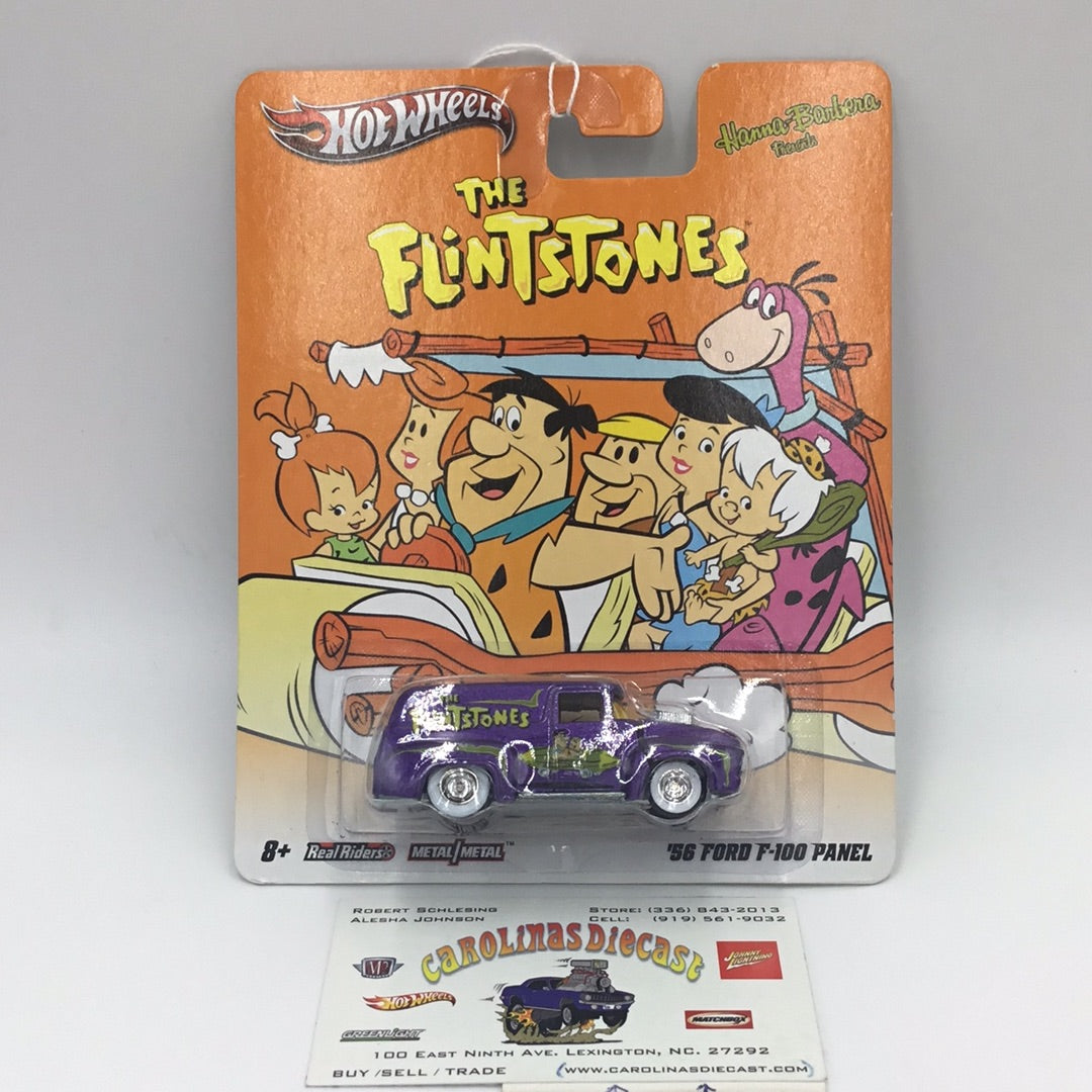 Hot wheels pop culture Hanna-Barbera The Flintstones ‘56 Ford F-100 Panel 270G