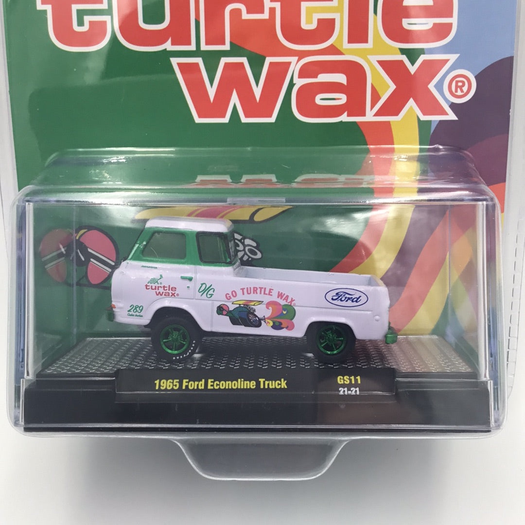 M2 Machines 1965 Ford Econoline Truck GS11 Turtle Wax CHASE Hobby Exclusive
