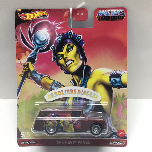 Hot wheels pop culture Masters of the universe 55 Chevy Panel Evil Lyn 267C