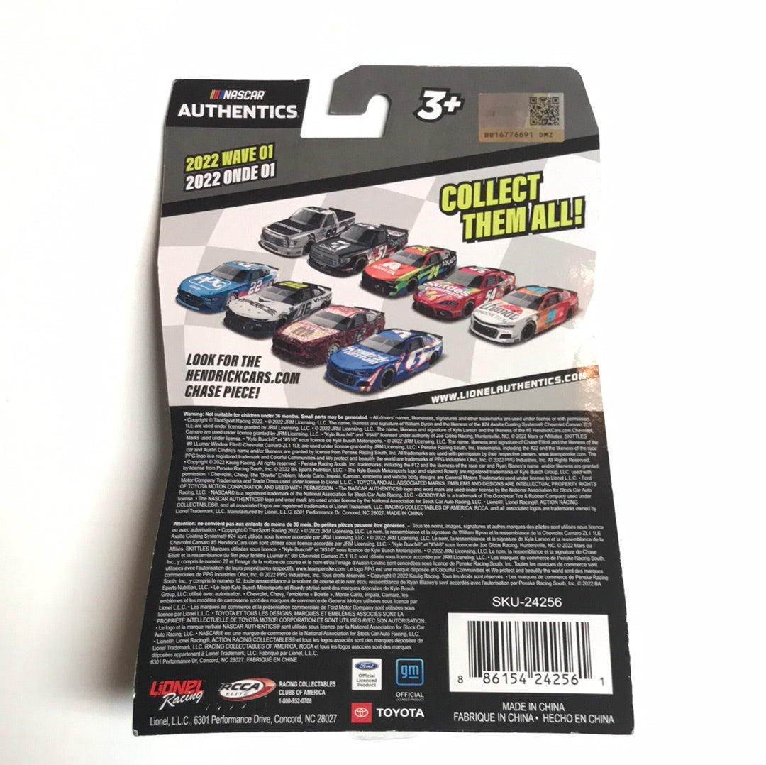 2022 nascar authentics wave 1 Ben Rhodes carolinasdiecast