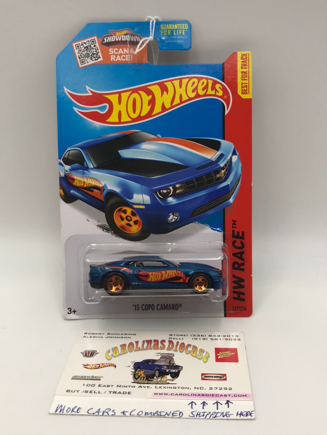 2015 Hot Wheels #127 13 Copo Camaro HH6