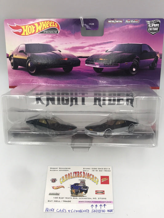 Hot wheels car culture team 2 pack target exclusive K.I.T.T. & K.A.R.R. Knight Rider 245A