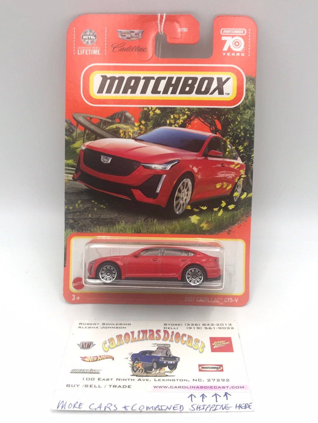 matchbox 70 years 2021 Cadillac CT5-V 46G