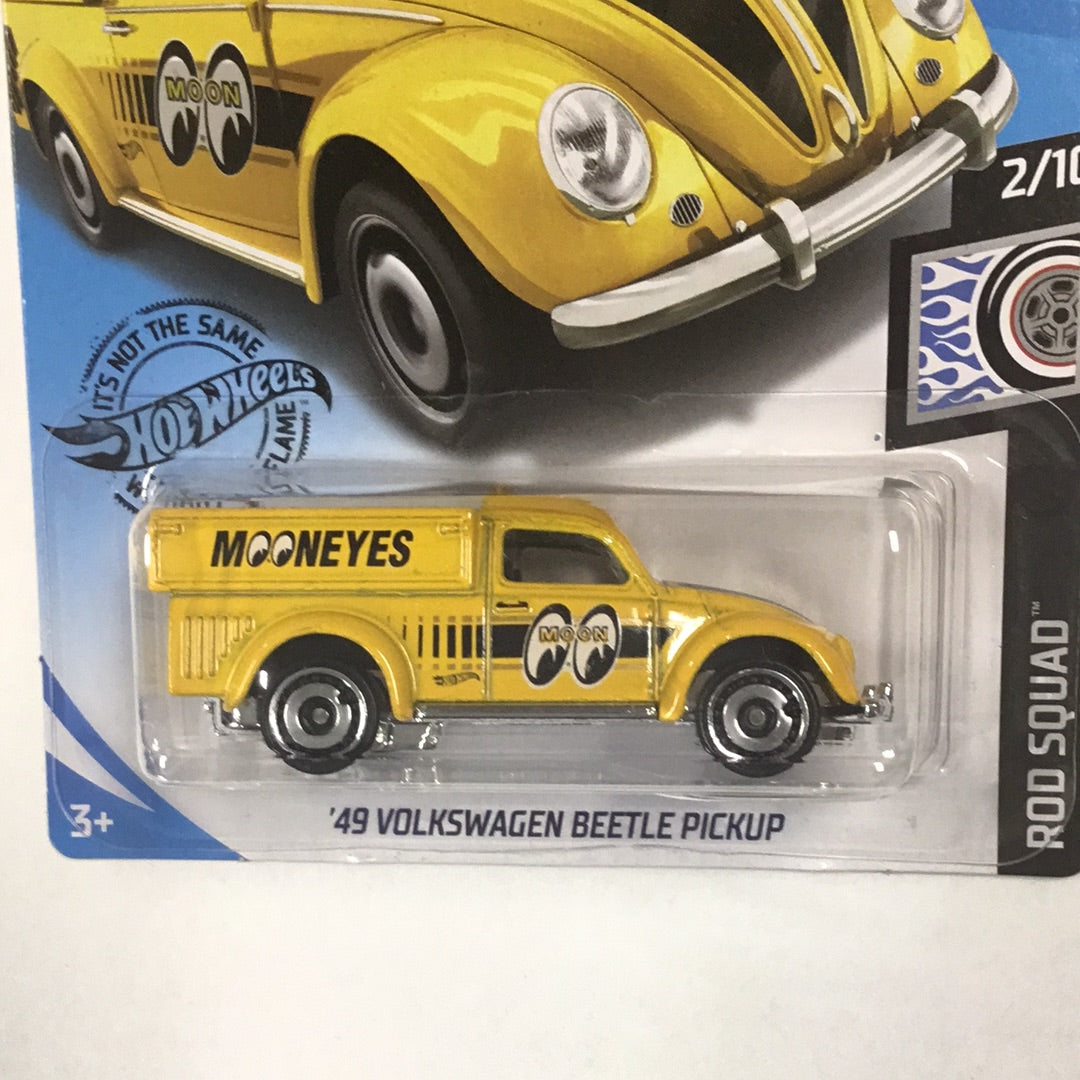 2020 hot wheels #95 49 Volkswagen Beetle Pickup mooneyes R3