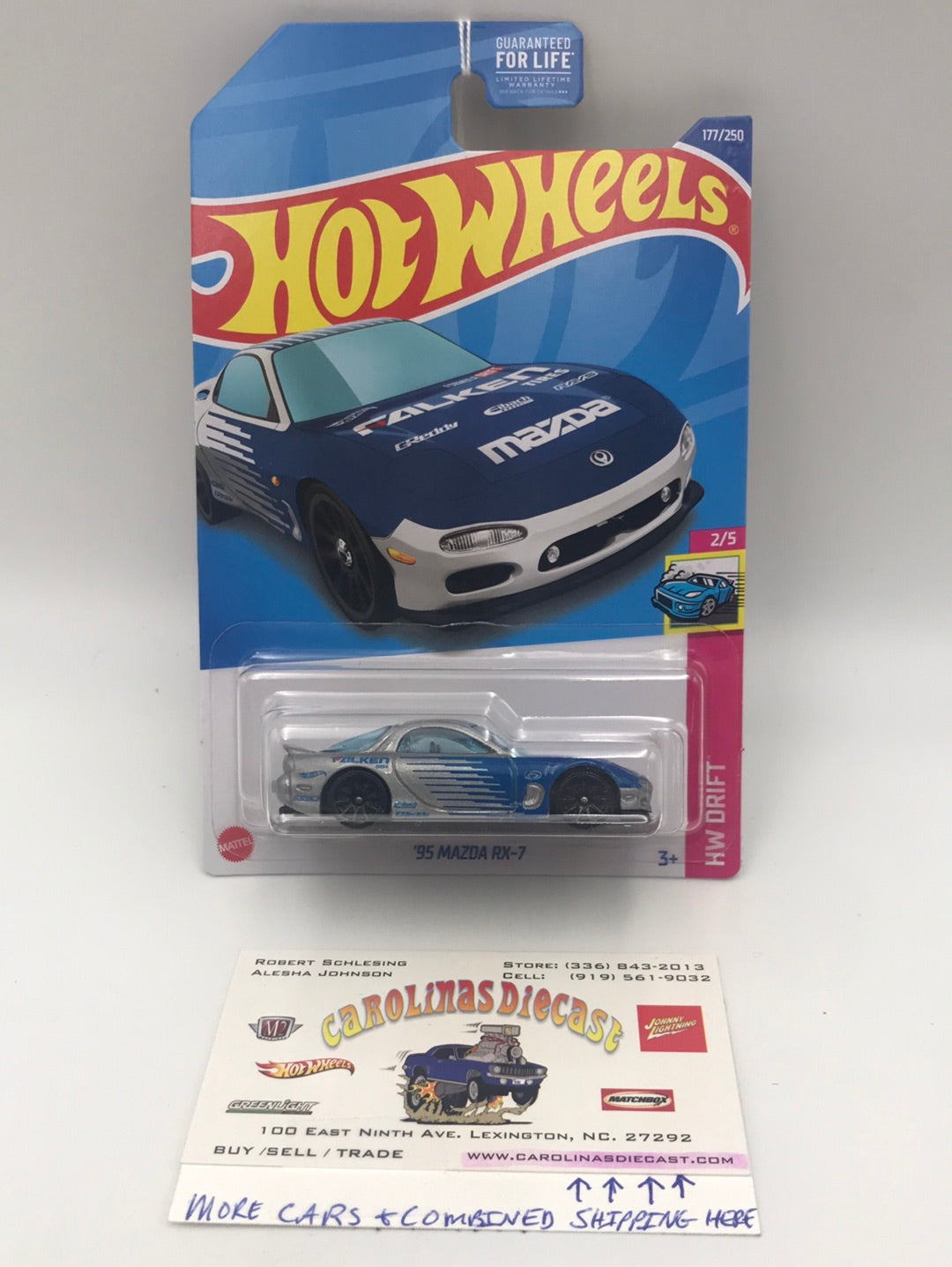 2022 hot wheels P case #177 95 Mazda RX-7 85D