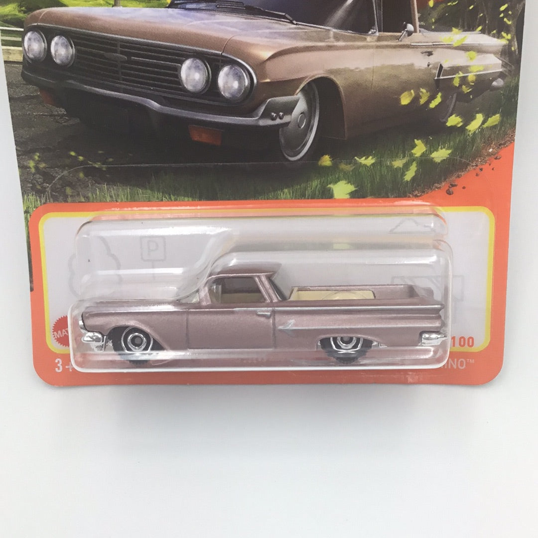 2022 matchbox #33 1960 Chevy El Camino GG1 – carolinasdiecast