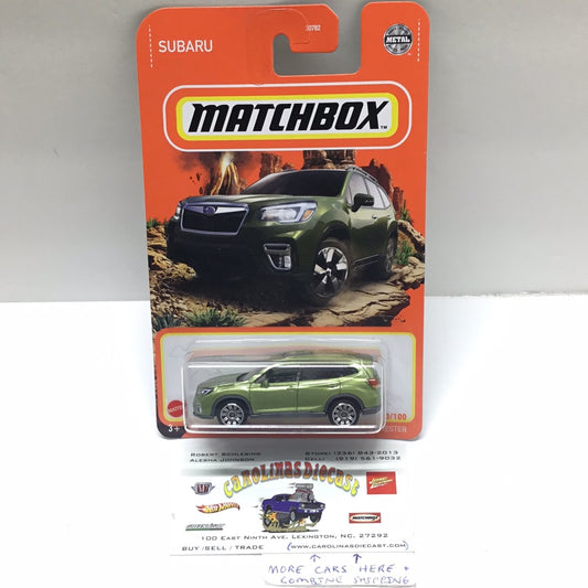 2021 matchbox W case #10 2019 Subaru Forester XX3