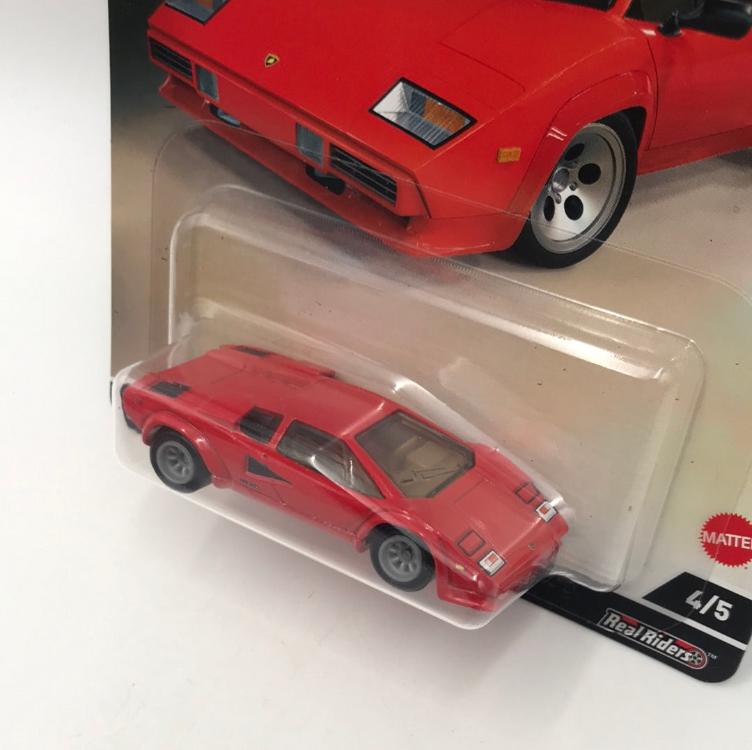 2022 Hot wheels car culture Jay Lenos Garage Lamborghini Countach LP 5000 QV