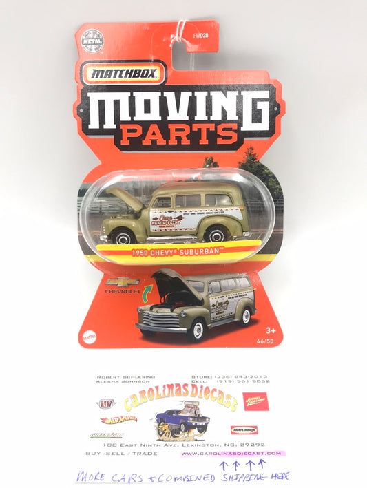 Matchbox Moving Parts 1950 Chevy Suburban 165B