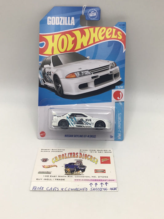 2023 hot wheels #69 Nissan Skyline GT-R R32 Godzilla 82A