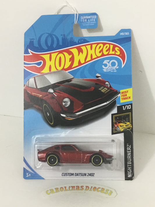 2018 Hot Wheels #140 Custom Datsun 240Z red CC1