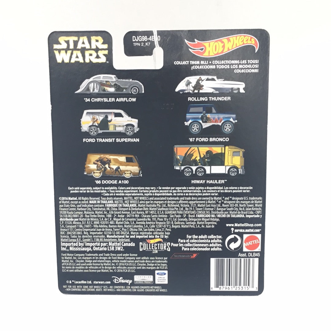 Hot wheels pop culture Star Wars Ralph McQuarrie Hiway Hauler C8