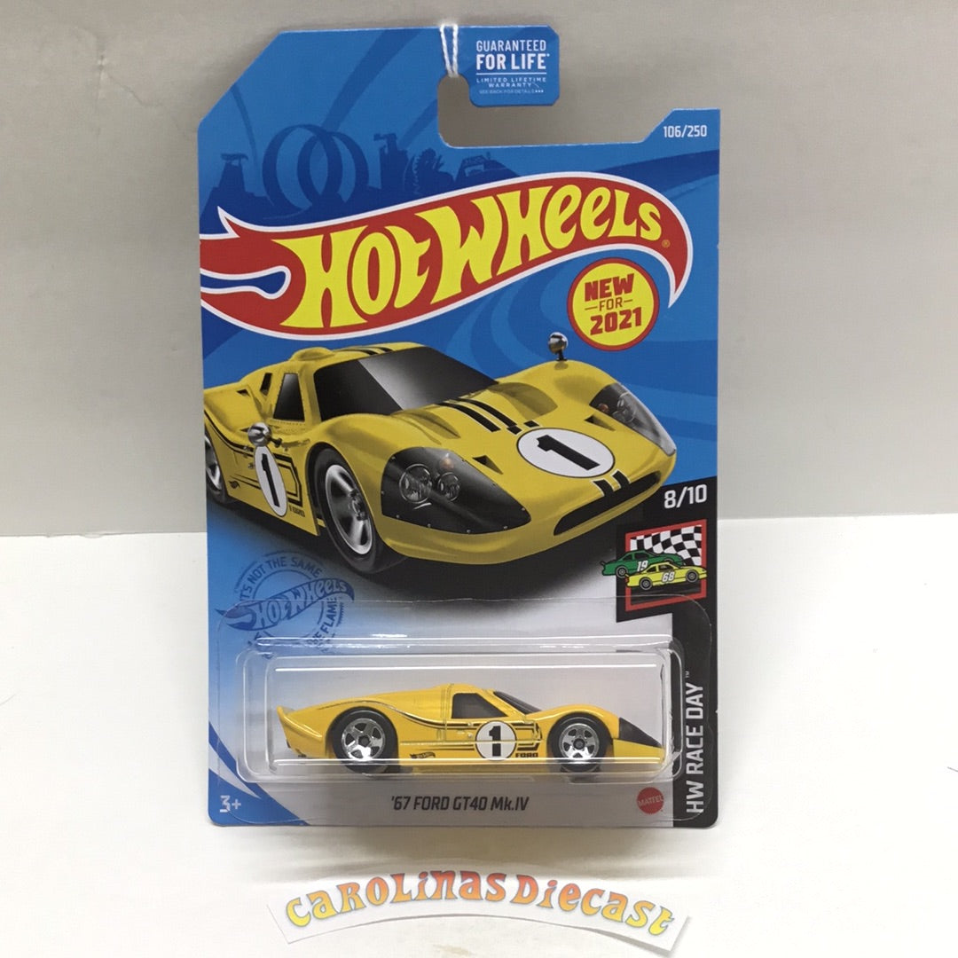 2021 hot wheels L case #106 67 Ford GT40 MkiV 20D