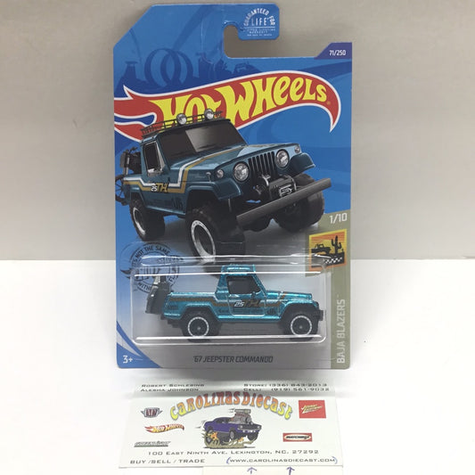 2020 hot wheels super treasure hunt 67 Jeepster Commando W/ Protector