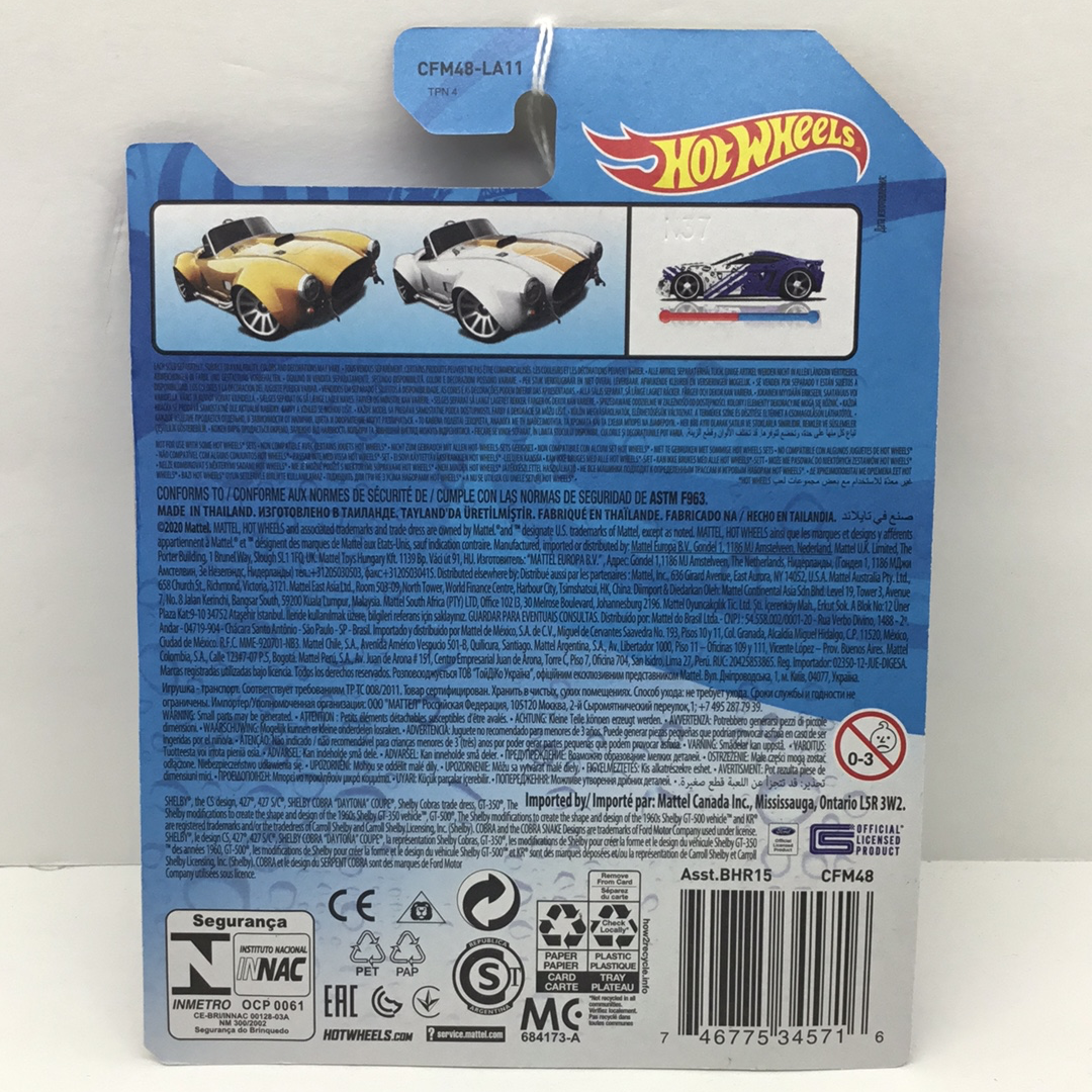 Hot wheels Color Shifters Shelby Cobra 427 S/Cr