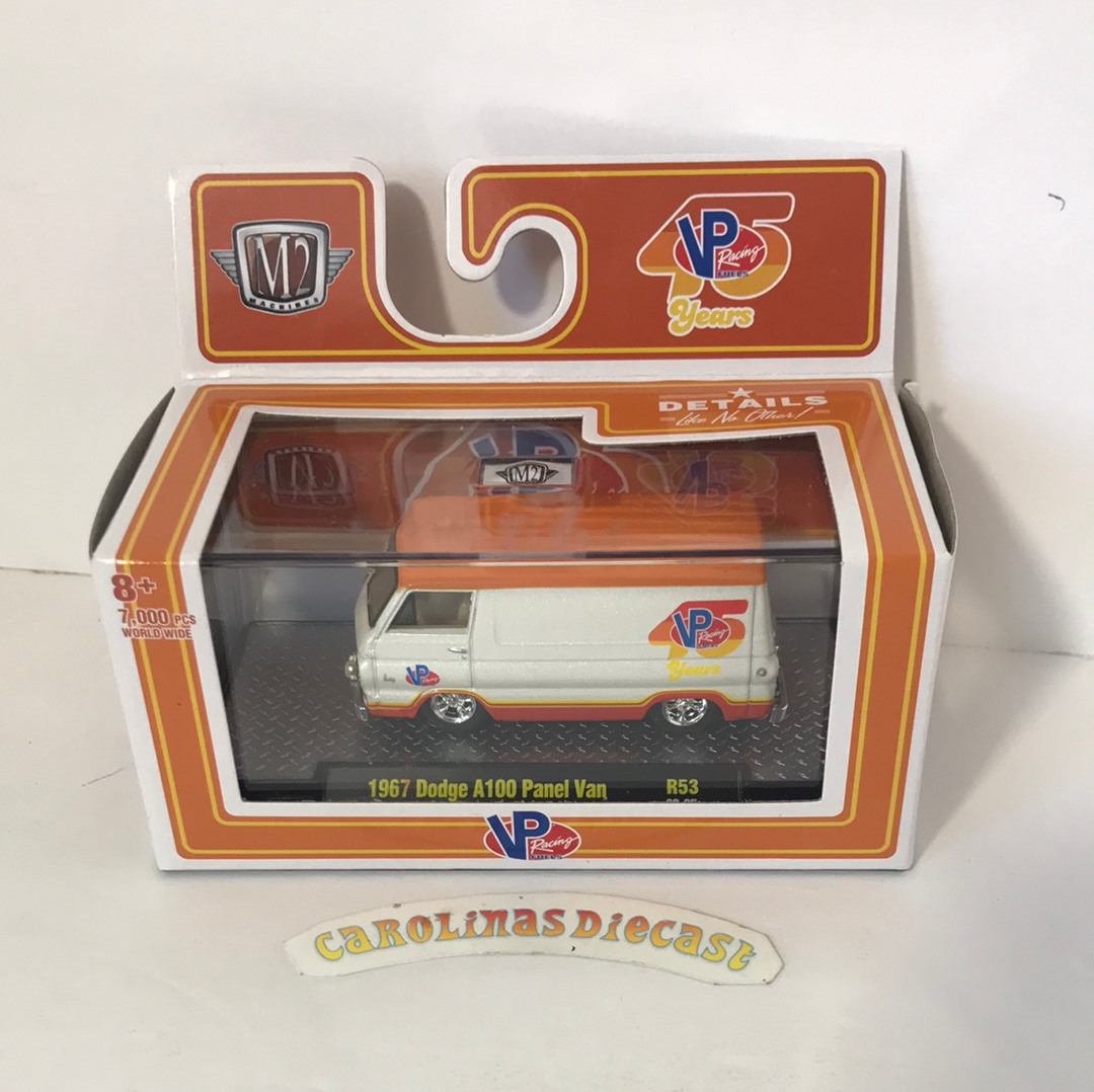 M2 Machines VP Racing 1967 Dodge A100 Panel Van (R53)