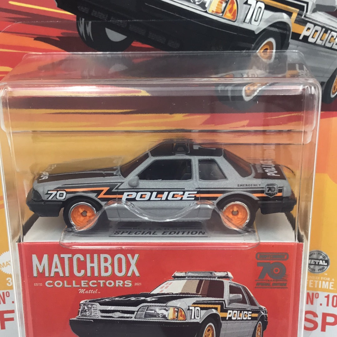 2023 matchbox Collectors 70 years  #10 1993 Ford Mustang LX SSP