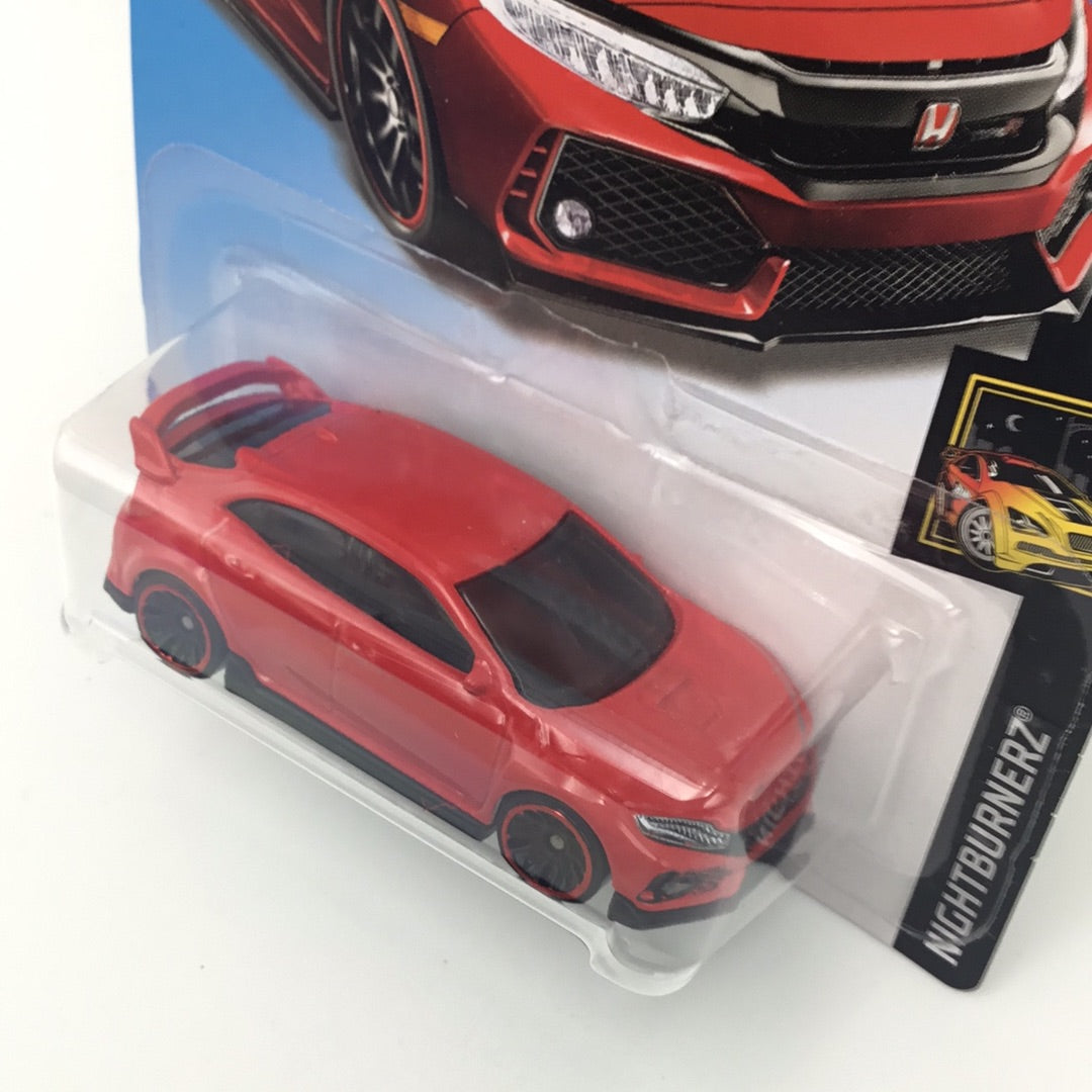 2019 hot wheels #171 2018 Honda Civic Type R red LL4