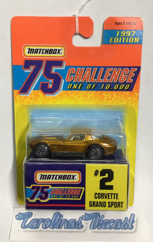 Matchbox 75 Challenge #2 Corvette Grand Sport CA1