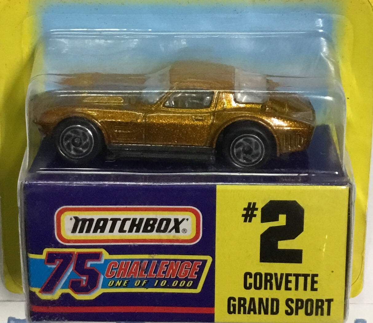 Matchbox 75 Challenge #2 Corvette Grand Sport CA1