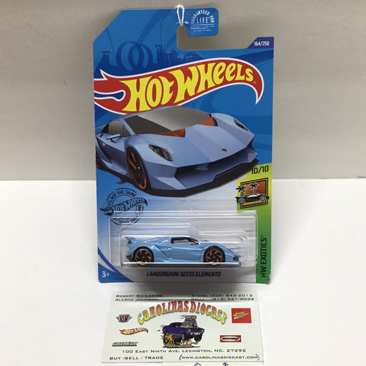 2020 hot wheels #164 Lamborghini Sesto Elemento EE8