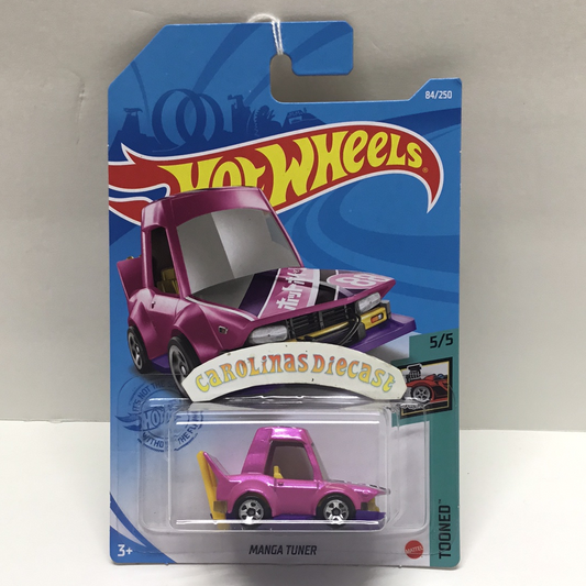 2021 hot wheels  #84 Manga Tuner pink PP2