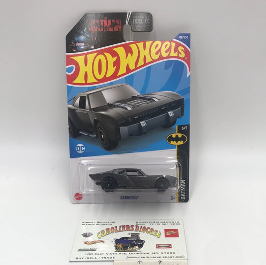 2022 hot wheels K case #178 Batmobile grey 118G