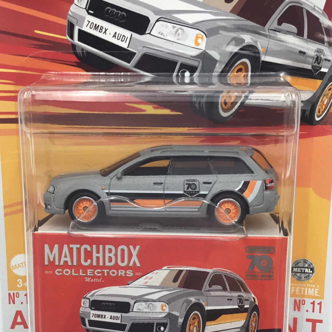 2023 matchbox Collectors 70 years  #11 Audi RS 6 Avant 172G