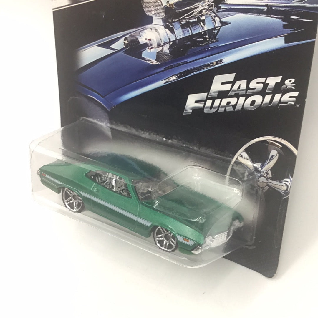 2015 Hot Wheels Fast & Furious 72 Ford Grand Torino Sport 4/8 #4 Walmart exclusive 151I