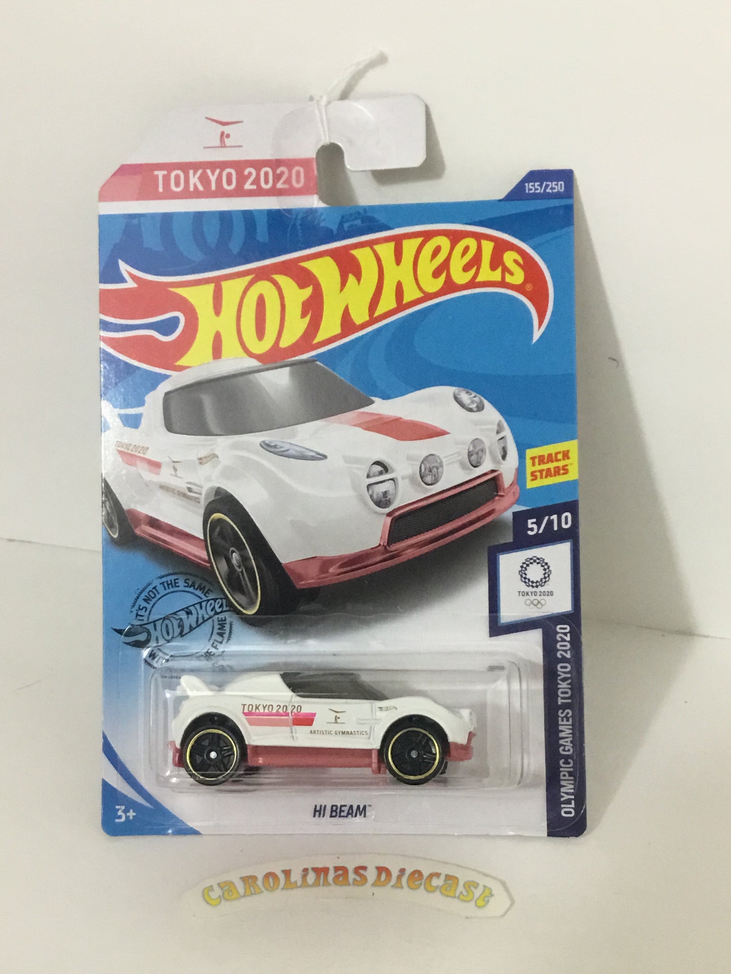 2020 hot wheels  #155 Hi Beam Tokyo 2000 white OO3