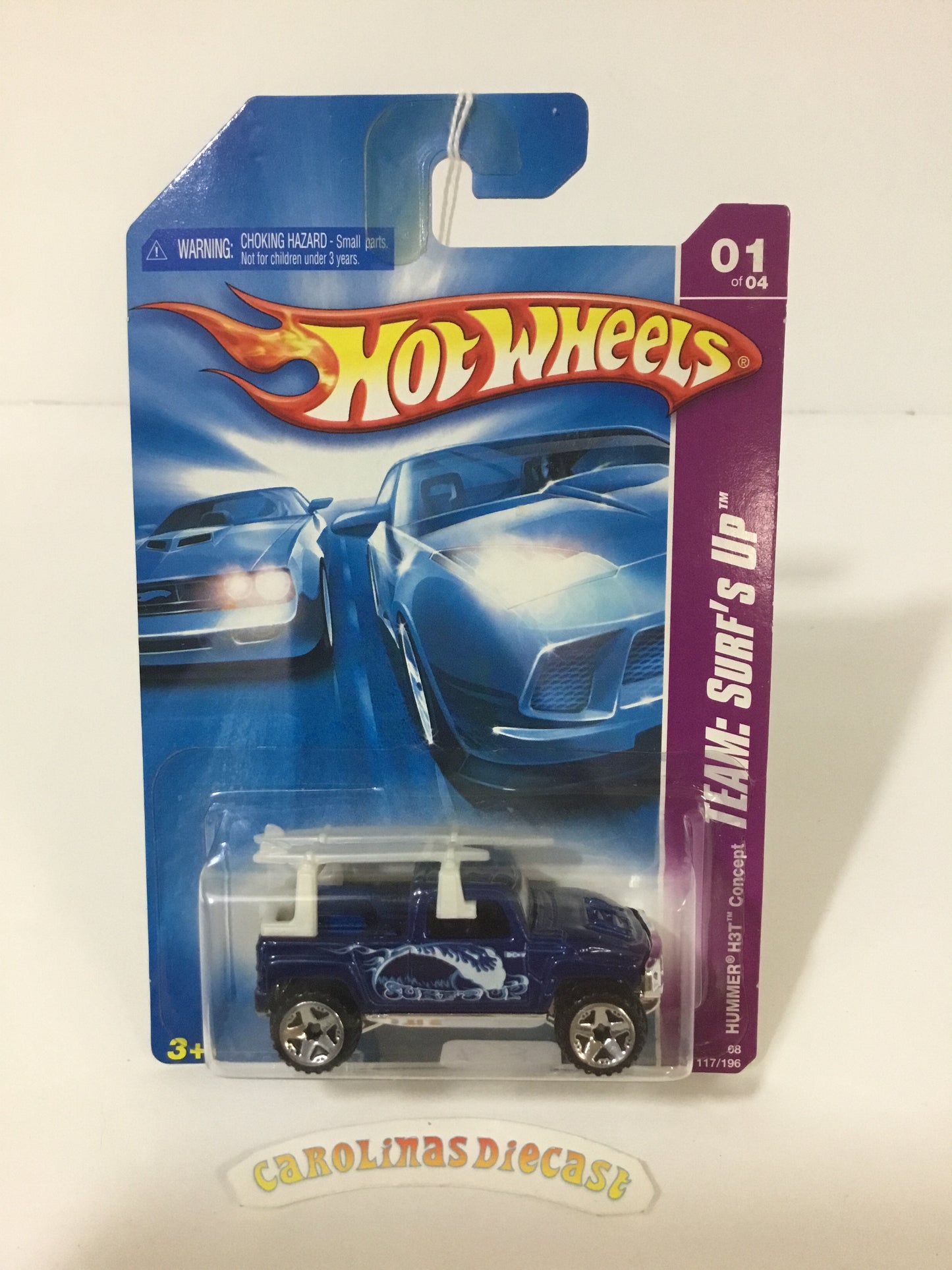 2008 Hot wheels #117 Hummer H3T concept (JJJ3)