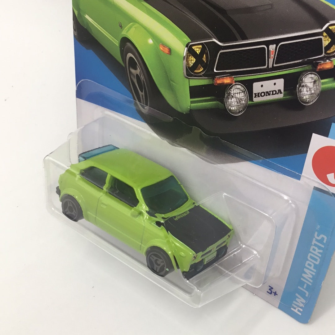 2023 hot wheels F case #117 73 Honda Civic Custom green 75B