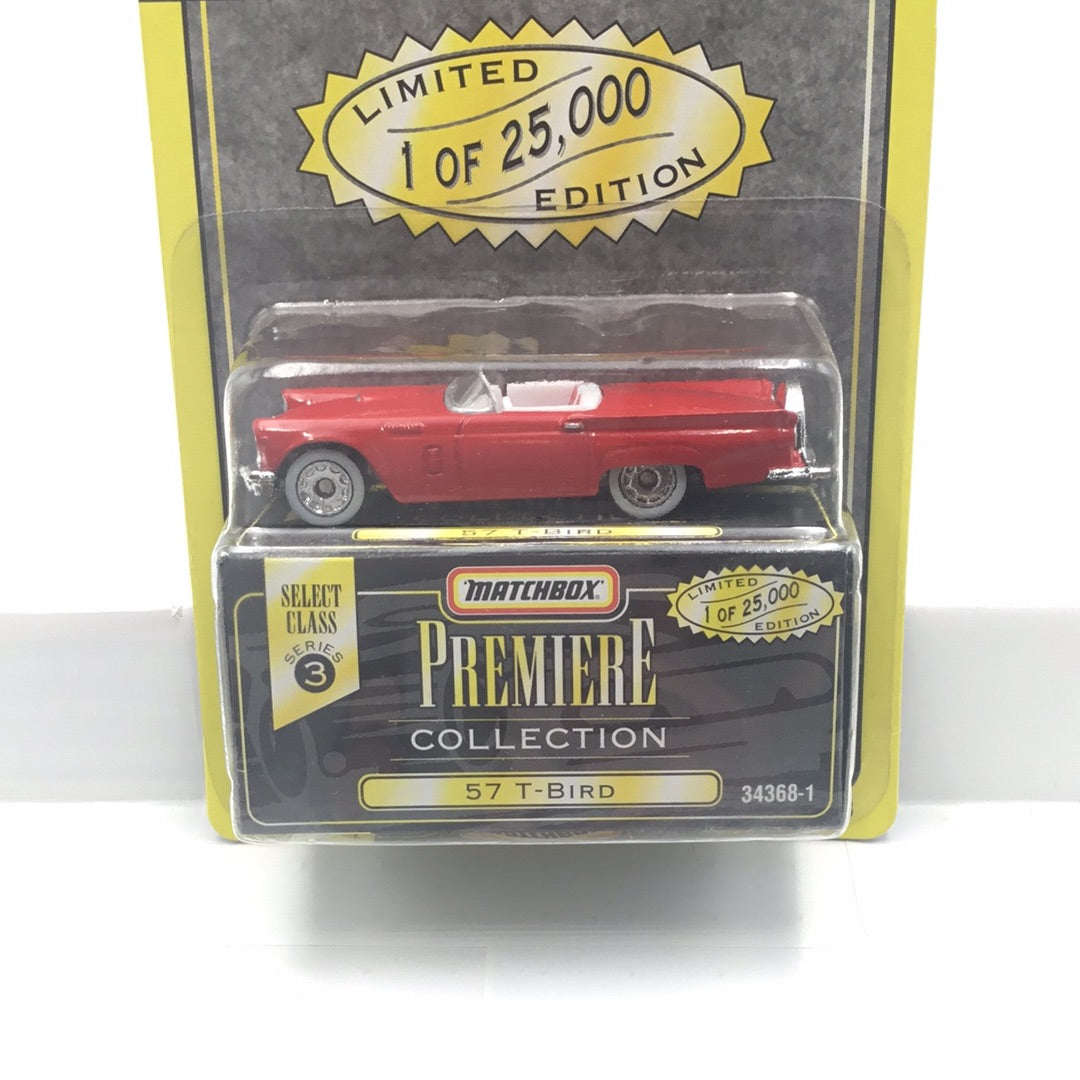 Matchbox Premiere series 3 57 T-Bird Red 5A5