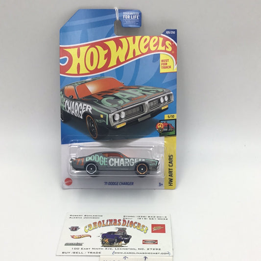 2022 hot wheels #109 71 Dodge Charger Z5