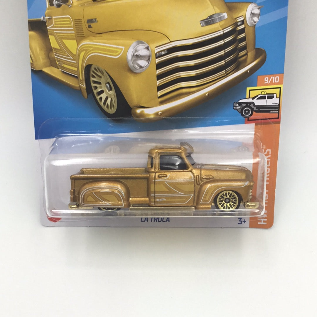 2022 hot wheels #116 La Troca gold 7G